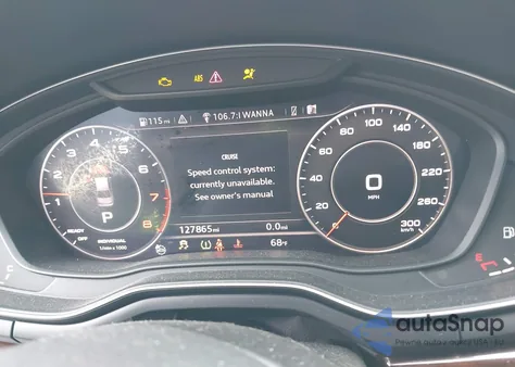 2017 Audi A4 2.0T Premium from USA, damaged, VIN WAUENAF41HN064826